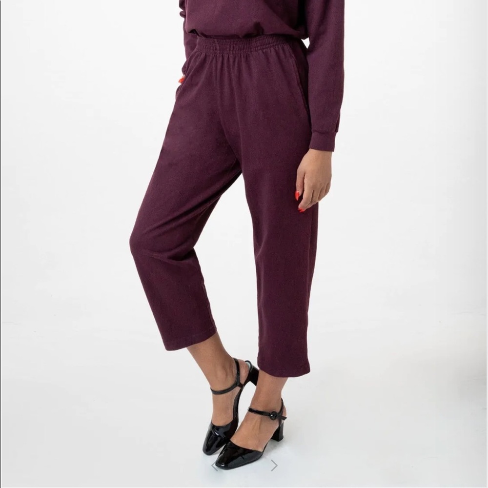 Los Angeles Apparel - Heavy Jersey Garment Dye Casual Pants